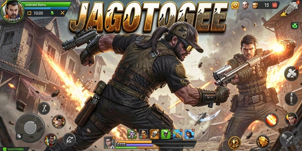Gameplay aksi intens di JAGOTOGEL dengan grafis menawan.