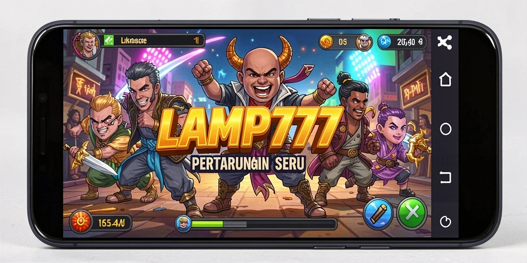 Tampilan seru pertarungan LAMPU777 dalam aksi gameplay.