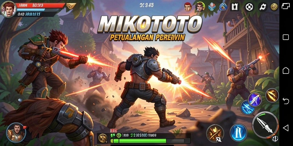 Tangkapan layar MIKOTOTO menampilkan aksi seru dan grafis yang menawan.