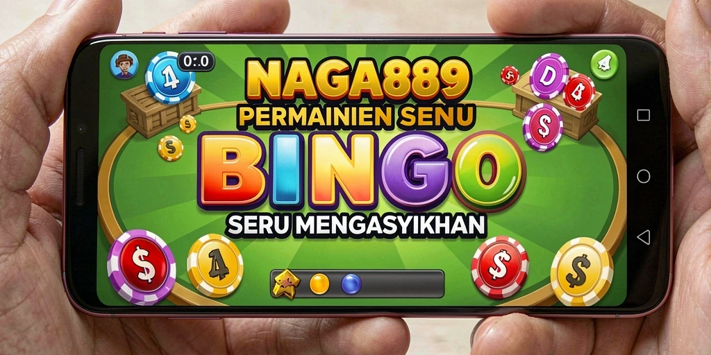 Tampilan gameplay seru di NAGA889, menampilkan momen seru bingo.