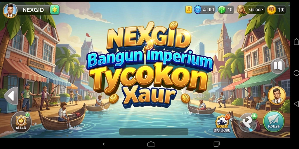 Tangkap momen seru dalam gameplay Tycoon NEXGID.