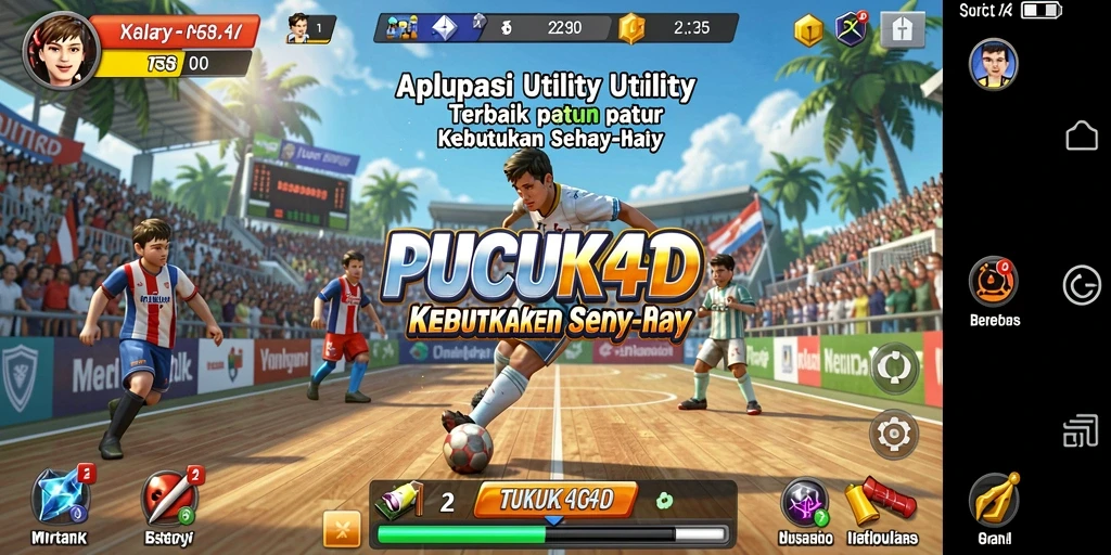 Tampilan antarmuka PUCUK4D yang intuitif dan mudah digunakan.