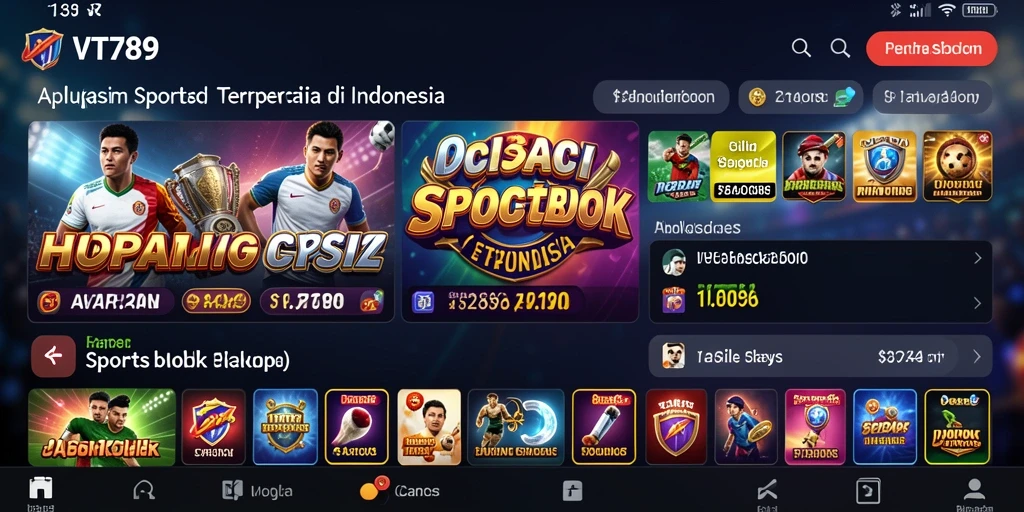Tampilan menarik dari gameplay VT789 yang mengesankan.