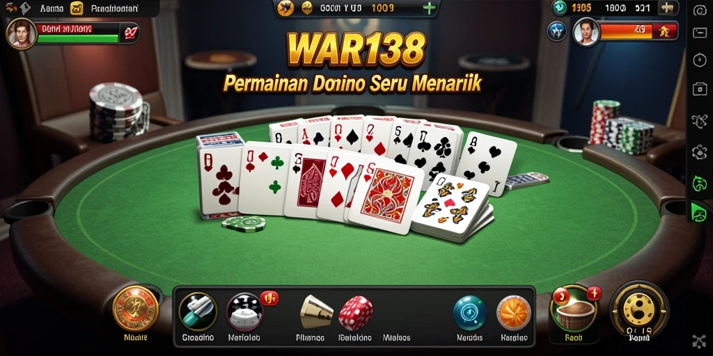 Gameplay menarik dari game Domino WAR138.