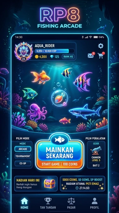 Halaman kategori aplikasi di rp8 yang mudah dinavigasi.